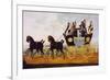 Carriage on the Birmingham-London Line, Painting, United Kingdom, 19th Century-null-Framed Giclee Print