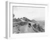 Carriage on the Sky Line Drive in Colorado Photograph - Canon City, CO-Lantern Press-Framed Art Print