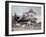 Carriage Ride around Vienna, Austria, 18th Century-null-Framed Giclee Print