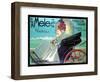 Carriage Ride by the Shore-Aleardo Villa-Framed Art Print