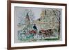 Carriage Ride, Central Park-Anthony Butera-Framed Giclee Print