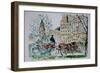 Carriage Ride, Central Park-Anthony Butera-Framed Giclee Print