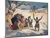 Carriage Stuck in the Snow-Derek Charles Eyles-Mounted Giclee Print