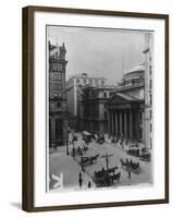 Carriages on Montreal Street-null-Framed Photographic Print