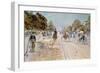 Carriages on the Champs Elysees-Georges Stein-Framed Premium Giclee Print