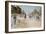 Carriages on the Champs Elysees-Georges Stein-Framed Giclee Print