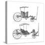 Carriages-Lucotte-Stretched Canvas