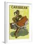 Carribean-null-Framed Giclee Print