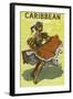 Carribean-null-Framed Giclee Print