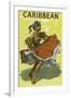 Carribean-null-Framed Giclee Print