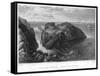 Carrick-A-Rede, Coast of Antrim, Ireland, 19th Century-null-Framed Stretched Canvas