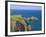 Carrick-A-Rede Rope Bridge to Carrick Island, Larrybane Bay, County Antrim, Northern Ireland-Neale Clarke-Framed Photographic Print