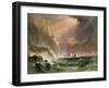 Carrick-Y-Rede, Coast of Antrim, 1839 (W/C & Bodycolour on Paper)-Henry Gastineau-Framed Giclee Print