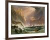 Carrick-Y-Rede, Coast of Antrim, 1839 (W/C & Bodycolour on Paper)-Henry Gastineau-Framed Giclee Print