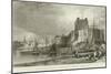 Carrickfergus Castle and Town-Thomas Mann Baynes-Mounted Giclee Print