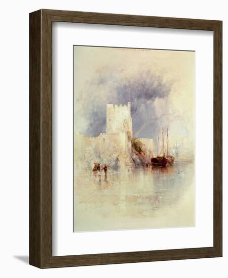 Carrickfergus, Ireland-Thomas Creswick-Framed Giclee Print