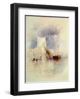 Carrickfergus, Ireland-Thomas Creswick-Framed Giclee Print