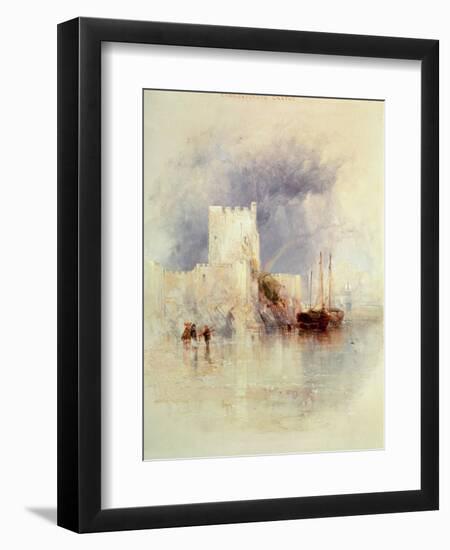 Carrickfergus, Ireland-Thomas Creswick-Framed Giclee Print