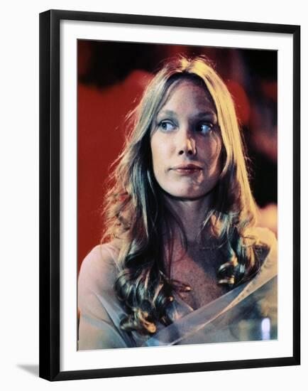 CARRIE, 1976 directed by BRIAN by PALMA Sissy Spacek (photo)-null-Framed Photo