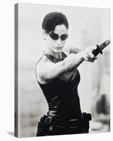 Carrie-Anne Moss-null-Stretched Canvas