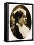 Carrie Chapman Catt, American Suffragette-Science Source-Framed Stretched Canvas
