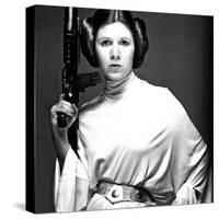 CARRIE FISHER. "Star Wars: Episode IV-A New Hope" [1977], directed by GEORGE LUCAS.-null-Stretched Canvas