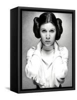 CARRIE FISHER. "Star Wars: Episode IV-A New Hope" [1977], directed by GEORGE LUCAS.-null-Framed Stretched Canvas