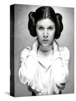 CARRIE FISHER. "Star Wars: Episode IV-A New Hope" [1977], directed by GEORGE LUCAS.-null-Stretched Canvas