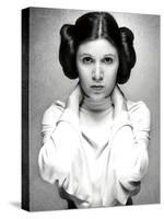 CARRIE FISHER. "Star Wars: Episode IV-A New Hope" [1977], directed by GEORGE LUCAS.-null-Stretched Canvas