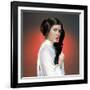 CARRIE FISHER. "Star Wars: Episode IV-A New Hope" [1977], directed by GEORGE LUCAS.-null-Framed Photographic Print