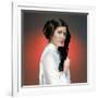 CARRIE FISHER. "Star Wars: Episode IV-A New Hope" [1977], directed by GEORGE LUCAS.-null-Framed Photographic Print