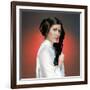 CARRIE FISHER. "Star Wars: Episode IV-A New Hope" [1977], directed by GEORGE LUCAS.-null-Framed Photographic Print