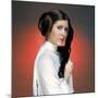 CARRIE FISHER. "Star Wars: Episode IV-A New Hope" [1977], directed by GEORGE LUCAS.-null-Mounted Photographic Print