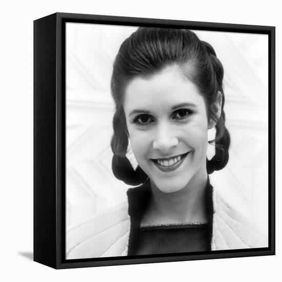 CARRIE FISHER. "STAR WARS: EPISODE V-THE EMPIRE STRIKES BACK" [1980], directed by IRVIN KERSHNER.-null-Framed Stretched Canvas