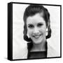 CARRIE FISHER. "STAR WARS: EPISODE V-THE EMPIRE STRIKES BACK" [1980], directed by IRVIN KERSHNER.-null-Framed Stretched Canvas