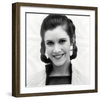 CARRIE FISHER. "STAR WARS: EPISODE V-THE EMPIRE STRIKES BACK" [1980], directed by IRVIN KERSHNER.-null-Framed Photographic Print