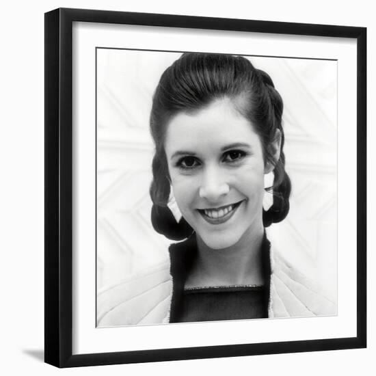 CARRIE FISHER. "STAR WARS: EPISODE V-THE EMPIRE STRIKES BACK" [1980], directed by IRVIN KERSHNER.-null-Framed Photographic Print