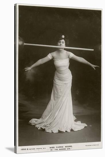 Carrie Moore, Australian Actress, C1900s-null-Stretched Canvas