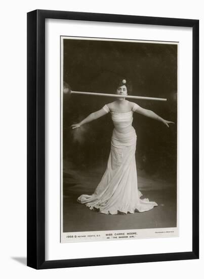 Carrie Moore, Australian Actress, C1900s-null-Framed Giclee Print