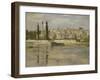 Carrières-Saint-Denis, aujourd'hui Carrières-sur-Seine-Claude Monet-Framed Giclee Print