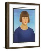 Carrington, 1912 (Oil & Tempera on Canvas)-Mark Gertler-Framed Giclee Print