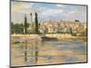 Carrires Saint Denis-Claude Monet-Mounted Art Print