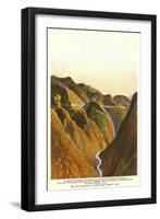 Carrizo Gorge, San Diego County, California-null-Framed Art Print