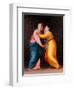 Carro della Zecca, The Visitation-Pontormo Carrucci-Framed Art Print