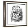 Carroll: Looking Glass-null-Framed Giclee Print