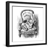 Carroll: Looking Glass-null-Framed Giclee Print