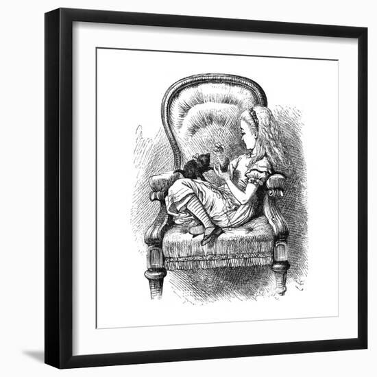 Carroll: Looking Glass-null-Framed Giclee Print