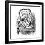 Carroll: Looking Glass-null-Framed Giclee Print