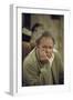 Carroll O'Connor Posing as Archie Bunker in TV Series All in the Family-Michael Rougier-Framed Photographic Print