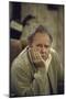 Carroll O'Connor Posing as Archie Bunker in TV Series All in the Family-Michael Rougier-Mounted Photographic Print